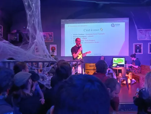 Comment construire son réseau dans le jeu vidéo : le rituel étudiant d'OXO Narbonne chez Push Start
